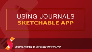 Using a Journal in Sketchable App [upl. by Aidas]