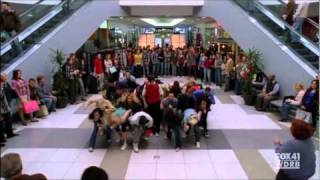 Glee Cast Safety Dance ft Kevin McHale Artie Abrams [upl. by Chandos299]