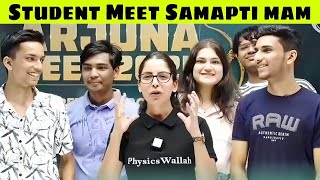 Student Meet Samapti Mam neet2025 [upl. by Yrffoeg]