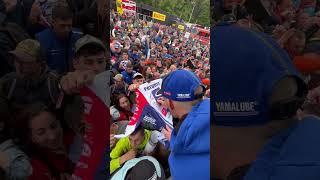 Benoit Paturel could not enjoy more the Paddock Show of Villars Sous Ecot MXGP Paddock show [upl. by Marlyn]