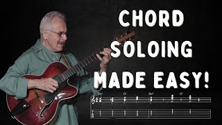 Chord Soloing Made EASY  John Pisanos Chord Melody SECRETS  Jazz Guitar Lesson [upl. by Adiehsar]