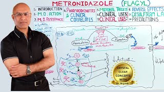 Metronidazole  Flagyl  Antibiotic  Mechanism of Action💊 [upl. by Karen]