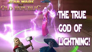 SWTOR 70  PvE Lightning Sorcerer Build Guide Best build 2022 [upl. by Aruam601]