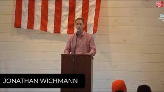 RWW News GOP Candidate Jonathan Wichmann Says Good Christians Patriots Must Take Over [upl. by Kinnard]