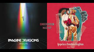 Imagine Dragons amp Halsey  Whatever At Love GINGERGREEN Mashup [upl. by Anastasia860]