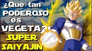 ¿Que tan PODEROSO es VEGETA SUPER SAIYAJIN SAGA Androide [upl. by Lehpar]