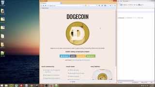 Dogecoin Mining Tutorial  Fast and Easy [upl. by Ahc]