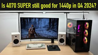 Can You Play the Latest Games at 1440p in Q4 2024 on the RTX 4070 SUPER [upl. by Hoehne]