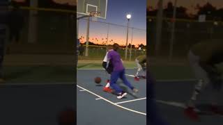 Defender gets destroyed by Professor Live basketball funny ballislife [upl. by Halika]