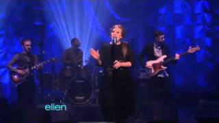 Adele  Rolling In The Deep Live on Ellen [upl. by Yelraf]