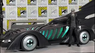 New McFarlane Toys Batmobile amp Alfred revealed on display sdcc 2024 by Asoka the Geek [upl. by Brause]