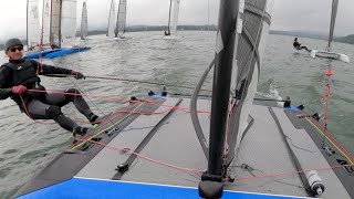 Austrian AClass Catamaran Championship 2023  Race 3  foiling and classic [upl. by Filberto81]