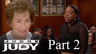 Judge Judy Is Not Buying This Story  Part 2 [upl. by Eillib]