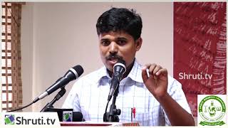 South Indian Tribal Poetry Reading  RGovindaraj speech [upl. by Orgel419]