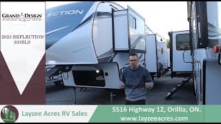 2023 Grand Design Reflection 303RLS B  Layzee Acres RV Sales [upl. by Aimee533]