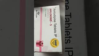 Amlokind5 tablet amlodipine tablet IP 5mg [upl. by Enelra]