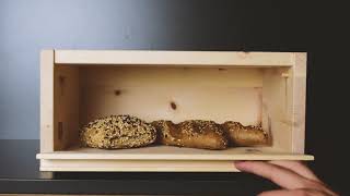 Flexibler Brotkasten aus Zirbenholz in 3 Größen  Handgemacht in Österreich [upl. by Lashonda]