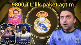 EA FC 25 BANKA KARTIMDAKİ PARAM BİTENE KADAR PAKET AÇTIM   9800 TL [upl. by Neemsaj383]