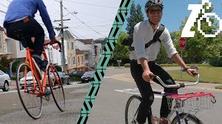 The Case for Brakeless Fixed Gear Bikes [upl. by Ellehsad727]