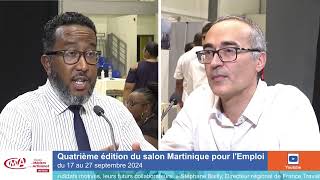 Quatrième édition du Salon Martinique pour l’Emploi [upl. by Liz]