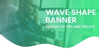 CSS Wavy Background  Html Css Background Trick  Pure Css Tutorial [upl. by Femi]