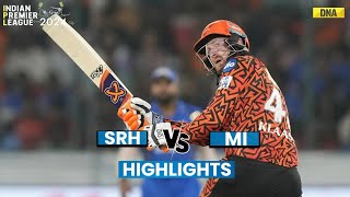 SRH Smashed All Records In A High Scoring Thriller  SRH vs MI Review IPL 2024  GBB Cricket [upl. by Friederike]