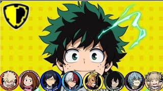 MHUR Izuku Midoriya Unique voice lines [upl. by Luanne]