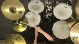 Dyers Eve drum cover by 14 year old drummer [upl. by Akienat]