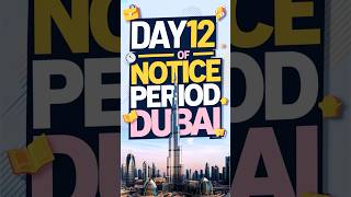 DUBAI HAS JOB RESERVATION  Day 1230 Notice Period In Dubai iamhvr dubaijobs 30daynoticeperiod [upl. by Vasiliu963]