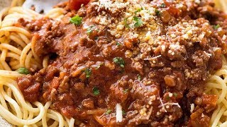 Spaghetti Bolognese [upl. by Nosiram48]