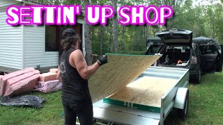 camp screen printing shop Part 1 [upl. by Assina]