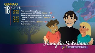 18 GENNAIO 2024  POMERIGGIO  GIORNATE DI SPIRITUALITÀ DELLA FAMIGLIA SALESIANA 2024 [upl. by Jamill]