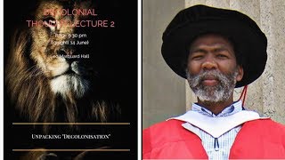 Dr Lwazi Lushaba on Epistemic Colonialism at UCTLecture 2Part 33 [upl. by Frey]