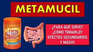 🔴 METAMUCIL  PARA QUÉ SIRVE EFECTOS SECUNDARIOS Y CONTRAINDICACIONES  ESTREÑIMIENTO Y MÁS [upl. by Donavon]