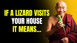 IF A LIZARD VISITS YOUR HOUSE IT MEANS  Zen Story [upl. by Azenav]