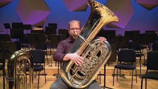 Minnesota Orchestra Tuba Demonstration [upl. by Enylodnewg]