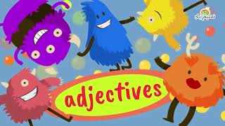 Adjectives English Grammar Song  Informative Songs for Kids  Learn English [upl. by Stubbs]