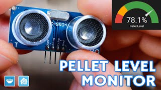 Pellet Level Monitor for Home Assistant with HCSR04 and ESP8266 [upl. by Namrehs883]