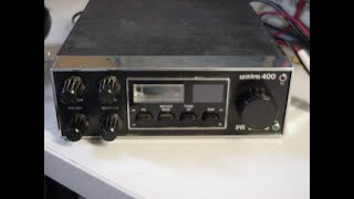 Uniden 400 UK PR27GB CB radio mobile  Full tuneup [upl. by Baese]