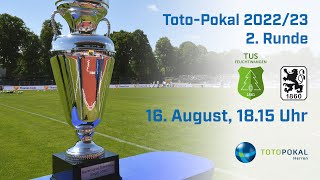 TotoPokal 202223 TuS Feuchtwangen  TSV 1860 München [upl. by Klusek]