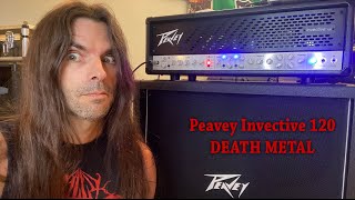 Peavey Invective 120 Death Metal [upl. by Eniak]