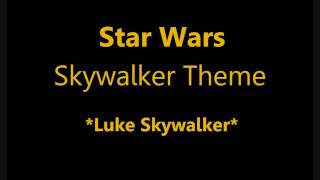 Star Wars Skywalker Theme HD Stereo [upl. by Ttesil]