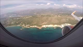 Kefalonia airport takeoff Greece [upl. by Eireva]