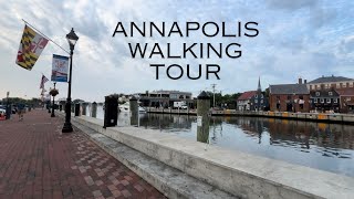 Annapolis Walking Tour  Downtown [upl. by Biddie]