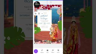 Create Wedding Invitation Card Online Free  Customize Digital Card Invitations [upl. by Llehsem]