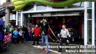 World Sword Swallowers Day Promo [upl. by Ytissac]