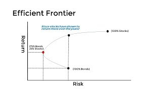 The Efficient Frontier  Explained in 3 Minutes [upl. by Yelrebma]