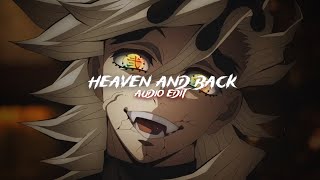 heaven and back 「chase atlantic」  edit audio [upl. by Stanfill]