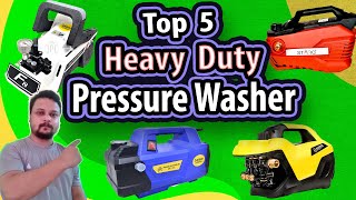 Top 5 Best Heavy Duty Car Washer In India 2022  Compact Pressure Washer For Home [upl. by Duntson]