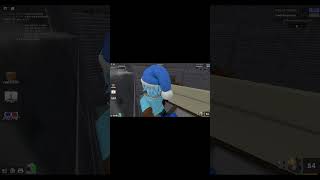 Hitboxes😐 roblox robloxmurdermystery2funnymoments [upl. by Eikcuhc925]